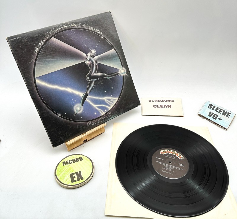 Jefferson Starship- Dragon Fly EX/VG+ Ultrasonic Clean 1974 Indianapolis Pr