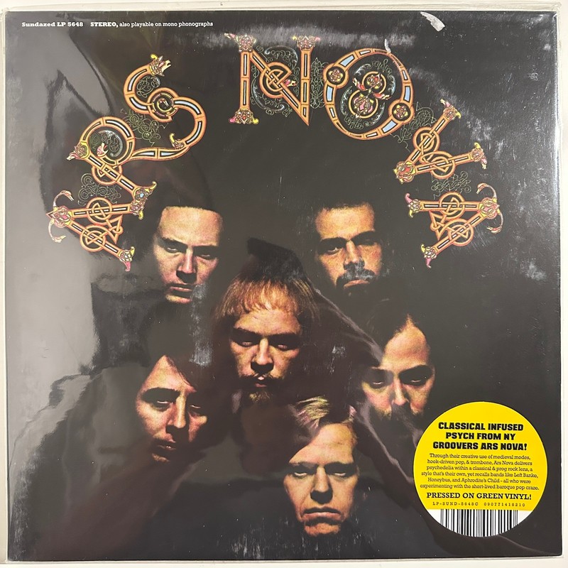 ARS Nova self-titled Green Vinyl LP 2024 Sundazed Reissue Psychedelic Rock
