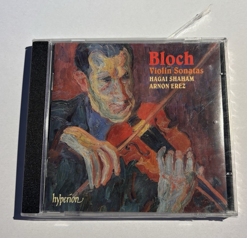New Sealed CD: H Shaham & A Erez ERNEST BLOCH – VIOLIN SONATAS Hyperion DDD 2004