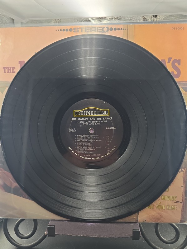THE MAMAS & THE PAPAS If You Can Believe Your Eyes And Ears 1967 Rep DS-50006 VG gallery