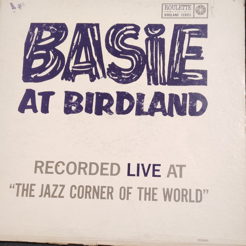 Count Basie Basie At Birdland Roulette LP Vinyl Live Recording R 52065 gallery