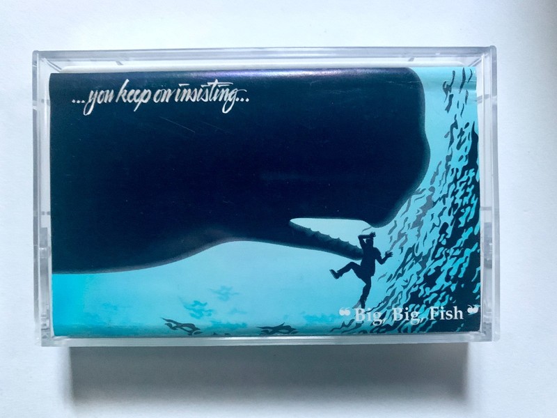 Big Big Fish «You Keep on Insisting» rare christian AOR Synth pop xian cassette