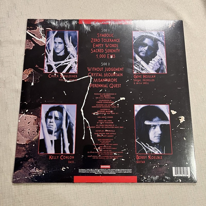 Death - Symbolic 603497819362 New Sealed LP! Roadrunner Records Reissue! gallery
