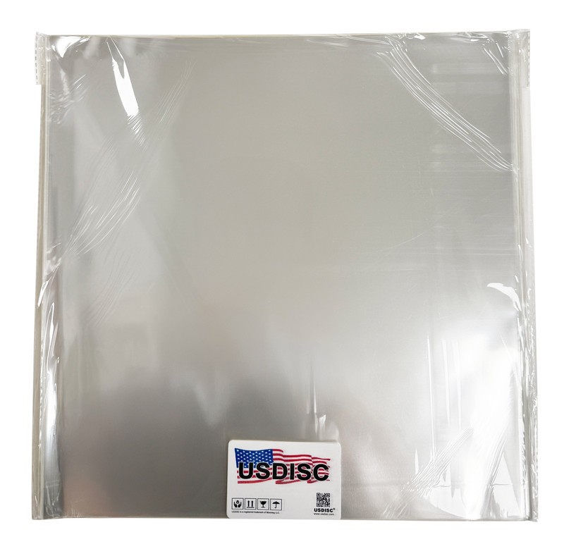 USDISC Record Outer Sleeves 12″, LP, OPP, 2mil (Clear) Lot