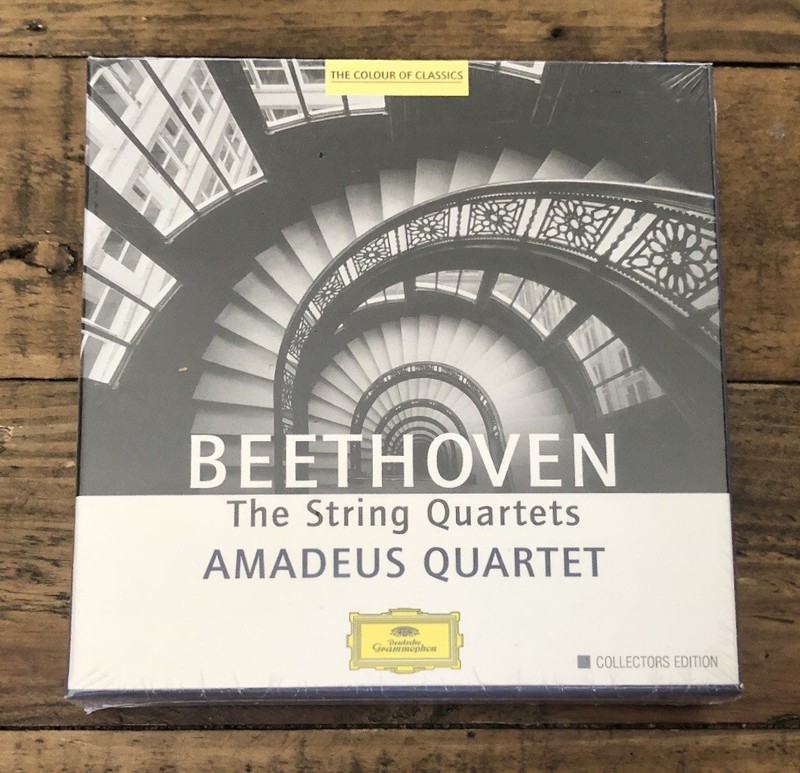 SEALED AMADEUS QUARTET ~ BEETHOVEN THE STRING QUARTETS / DG 463 143-2 BOX 7-CD