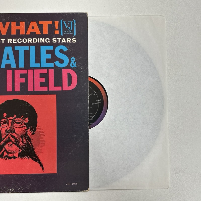 The Beatles&Frank Ifield- Jolly What! Vinyl 12" RARE 1964 Early Pressing Vee-Jay gallery