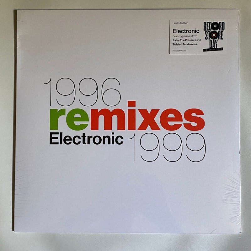 Electronic – 1996 Remixes 1999 New & Sealed RSD 2026 Limited Edition 12″ EP