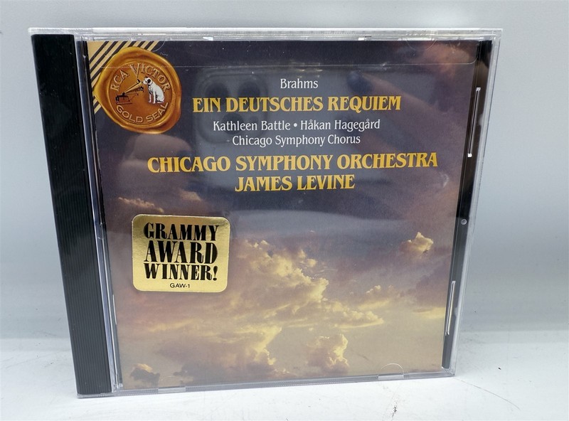 NEW SEALED CD BRAHMS EIN DEUTSCHES REQUIEM – CHICAGO SYMPHONY ORCHESTRA LEVINE
