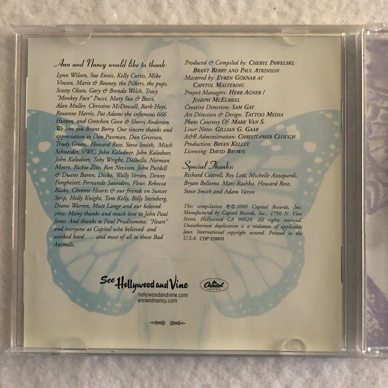 Heart Greatest Hits CD 1985-1995 Pop 2000s 18 Song Compilation Album gallery