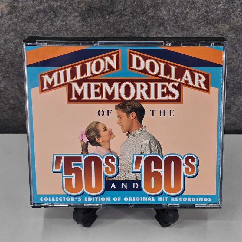 Million Dollar Memories of the 50s and 60s 4 CD Collectors Edition Original Hits