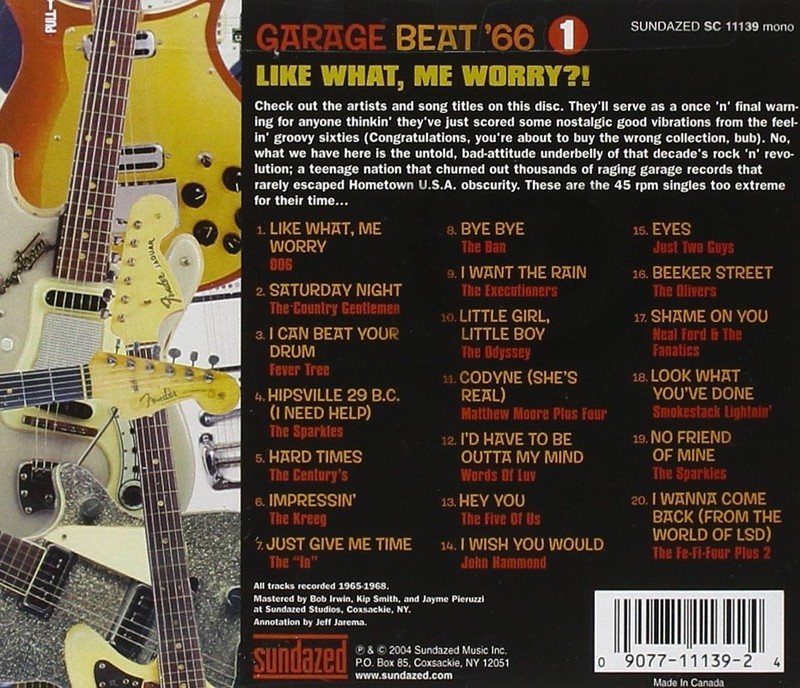 Garage Beat '66-Like What Various Artists (CD) gallery