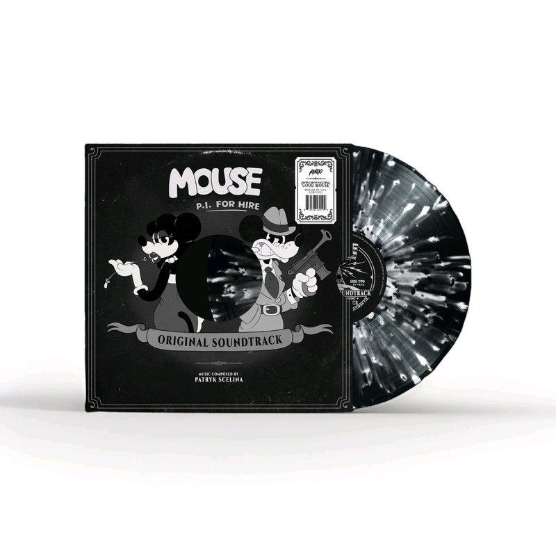 MOUSE: P.I. For Hire Original Soundtrack Vinyl LP 12″ Noir Color – Limited Album