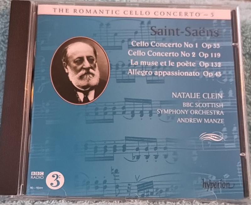 Camille Saint-Saens Saint-Saens: Cello Concerto No. 1, Op. 33/ (CD) VG+++ (C34)