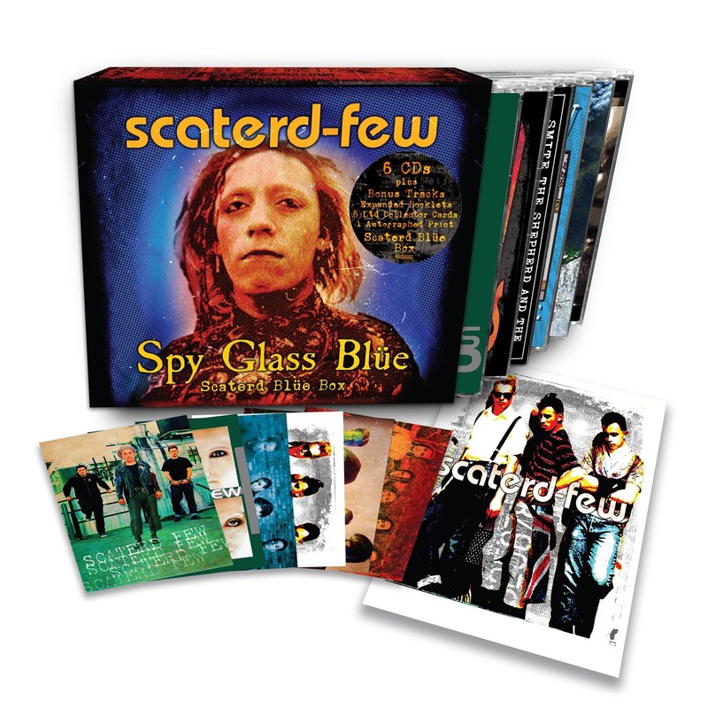 Scaterd Few/Spy Glass Blüe Box Set – 6 Remastered CDs/6 Cards/Autographed Punk