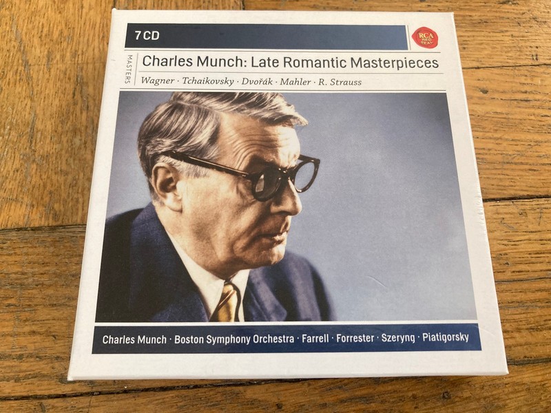 Charles Munch: Late Romantic Masterpieces, Wagner, Dvorak, Mahler(7 CD Set 2011)