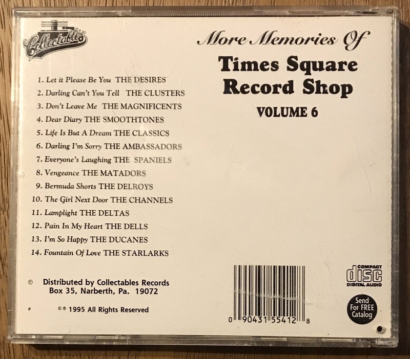 More Memories of Times Square Record Shop, Volume 6 - Various CD VVVG gallery