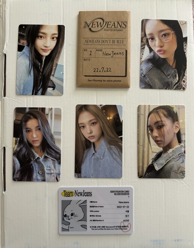 NewJeans 1st EP 'New Jeans' Blue book K-Pop Inserts CD & More gallery