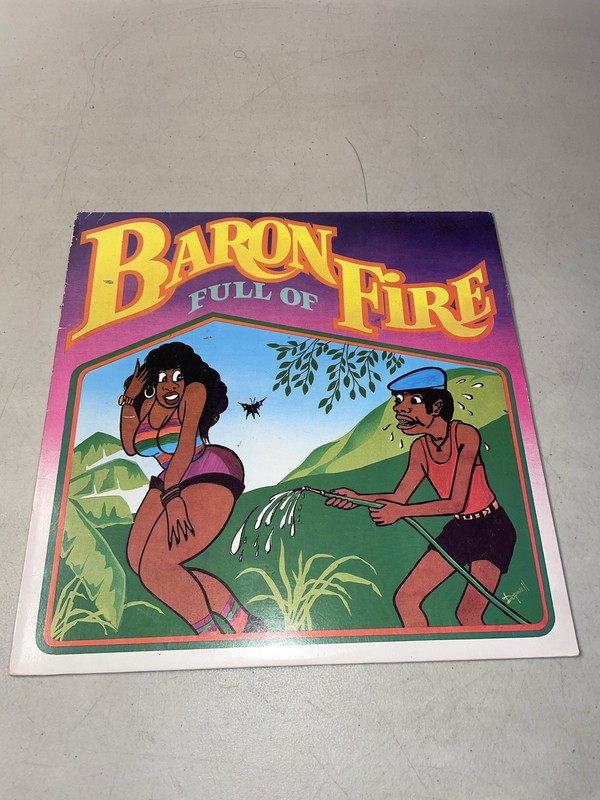 Baron: Full of Fire 12″ Vinyl EP, Soca Reggae