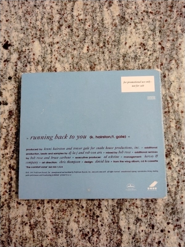 Vanessa Williams - Running Back To You - Promo CD Single - 1991 gallery