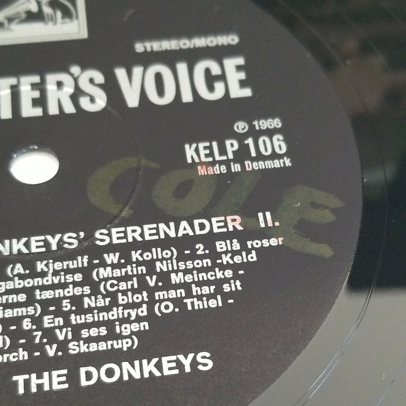 KELD & THE DONKEYS ‎SERENADER 1966 ORIGINAL LP VINYL MADE DENMARK EXCELL. TESTED gallery