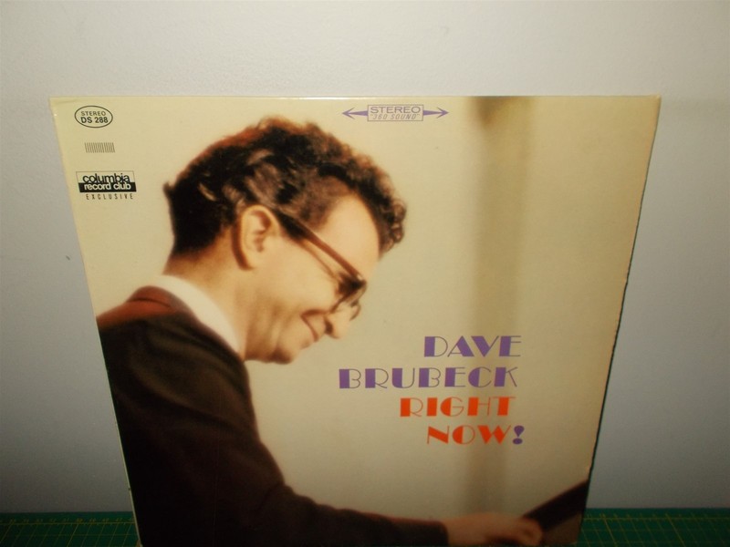 Dave Brubeck Quartet Right Now! Columbia Record Club LP
