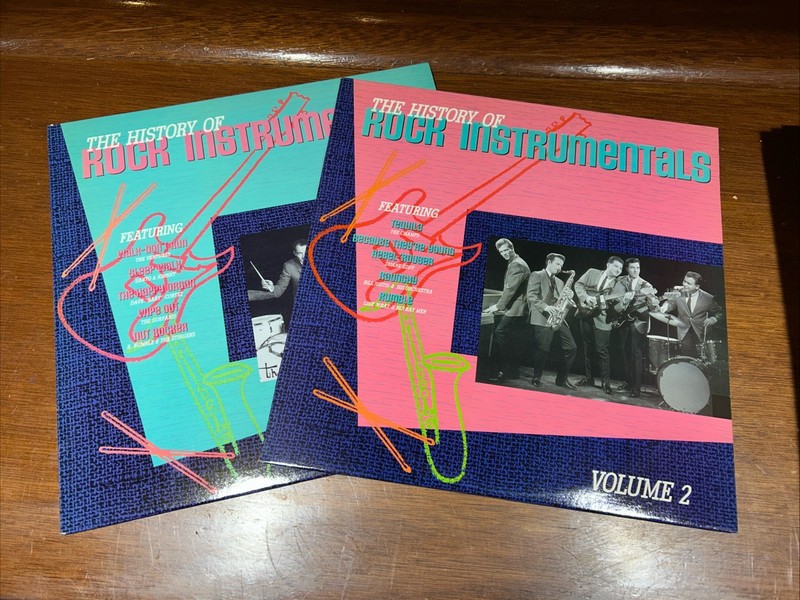 Rhino Compilation – History Of Rock Instrumentals Vol 1 & 2