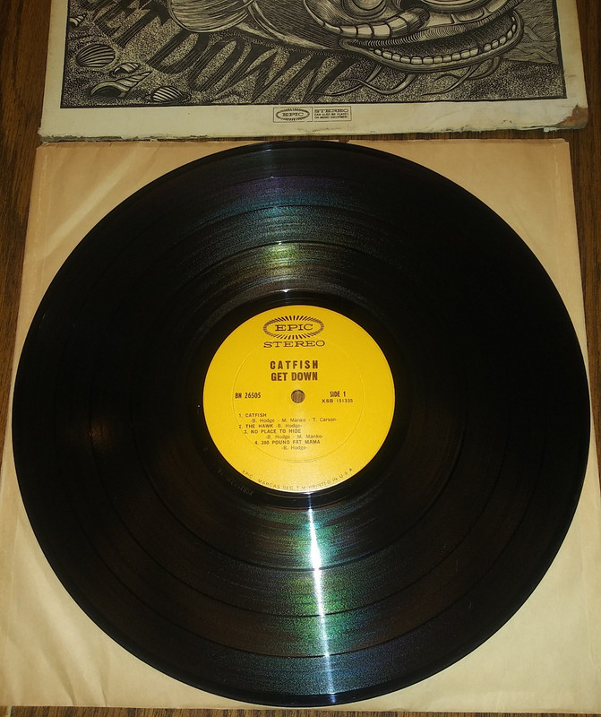 CATFISH - Get Down 1969 Vinyl LP Record Album Epic Records BN 26505 gallery