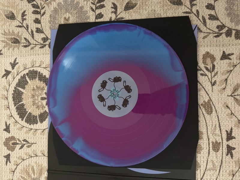Coraline Vinyl Soundtrack Blue And Purple Swirl Mondo original LP gallery