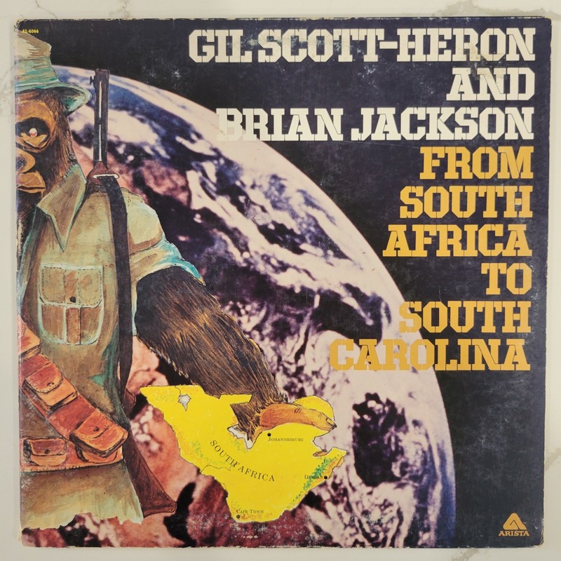 Gil Scott-Heron – From South Africa To South Carolina Vinyl LP – 1975 – AL 4044