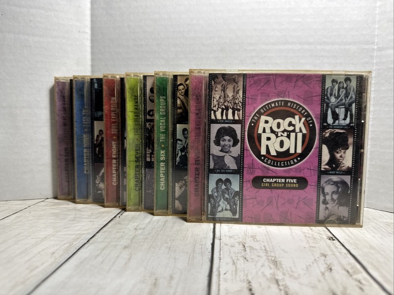 The Ultimate History Of Rock ‘N’ Roll CDs Chapter 5-10
