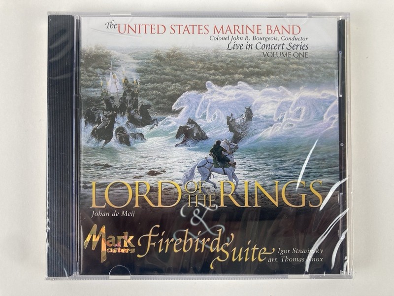 Lord Of The Rings Mark Masters Firebird Suite United States Marine Band Live CD