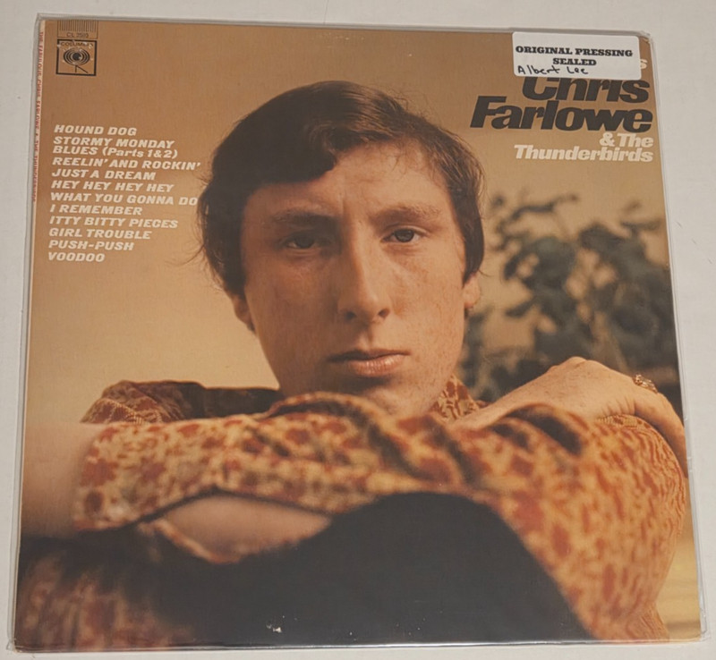 Chris Farlowe & The Thunderbirds ‎– The Fabulous 1966 Columbia ‎CL 2593 – SEALED