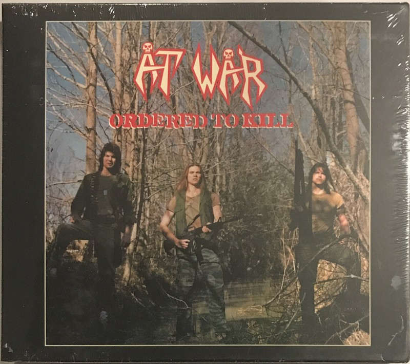 At War – Ordered To Kill CD 2023 High Roller – HRR 376 [Sealed] *DE