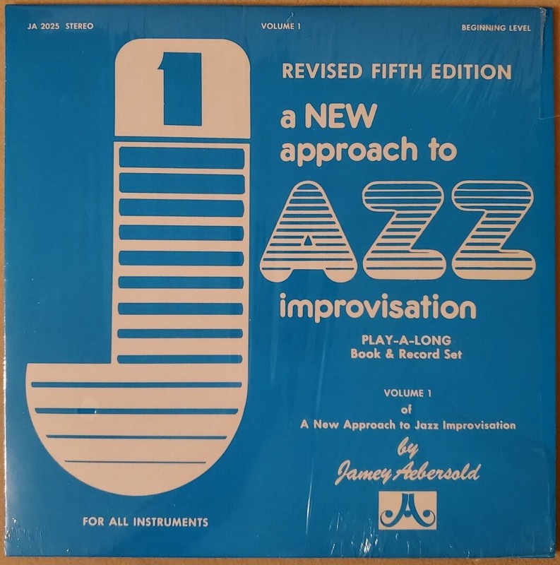 A New Approach To Jazz Improvisation Vol. 1 Jamey Aebersold JA 2025 1979 Vinyl