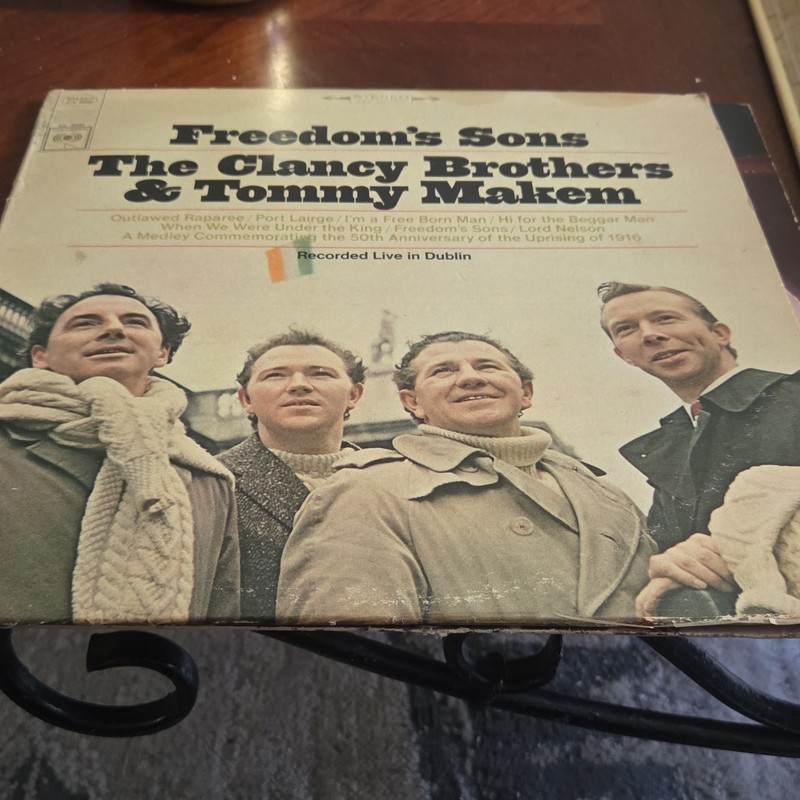 The Clancy Brothers & Tommy Makem Freedom’s Sons LP Vinyl Columbia CS 9336