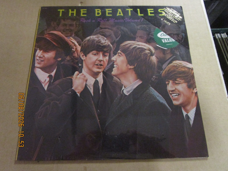 BEATLES Rock N Roll Music Vol.1 PROMO GREEN BUDGET LP New! Sealed! 1980 Capitol
