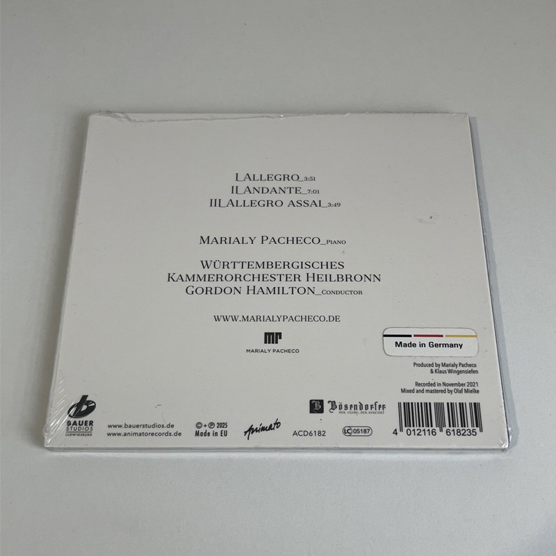 Marialy Pacheco : J.S. Bach Concerto No 7 in G Minor CD (2025) ***NEW*** gallery