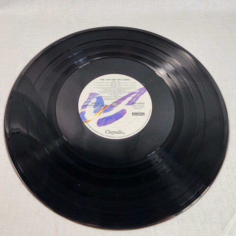 Sinead O'Connor The Lion And The Cobra Vinyl LP (1987 US) G+ BFV41612 Chrysalis gallery