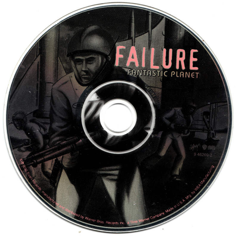 Fantastic Planet by Failure Cd Music Album RARE 90s Alternative Rock Music gallery