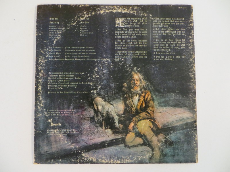 Jethro Tull – Aqualung - LP 1972 Chrysalis - Prog Rock/Classic Rock gallery