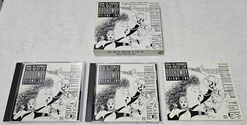 The Sullivan Years Best Of Broadway Volume Two. 2 CD Set 1993 NMC gallery