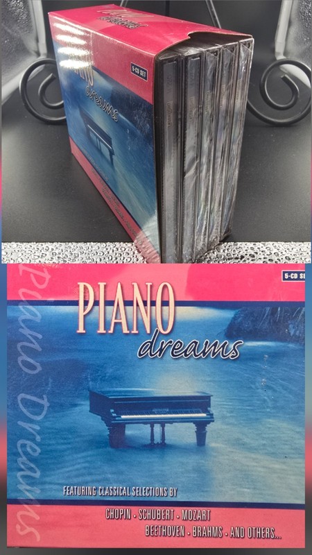 Piano Dreams 5CD Box Set BRAND NEW FACTORY SEALED Mint