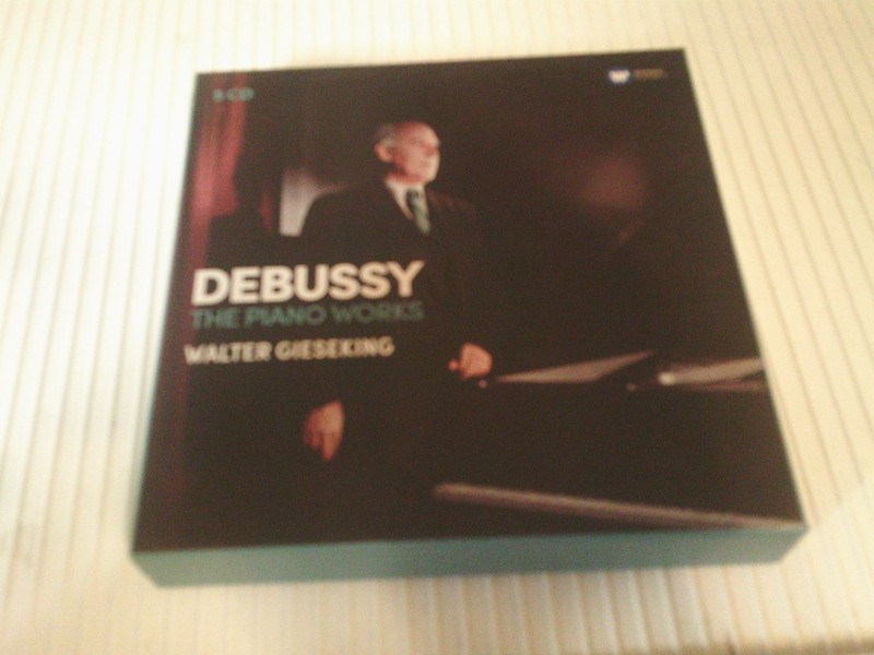 Debussy: The Piano Works – Walter Gieseking (CD, 2017, 5 Disc) New