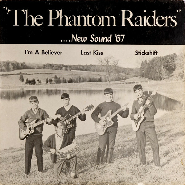 PHANTOM RAIDERS New Sound 67 LP Concord NC Justice Records Mitch Ryder Surf ROCK
