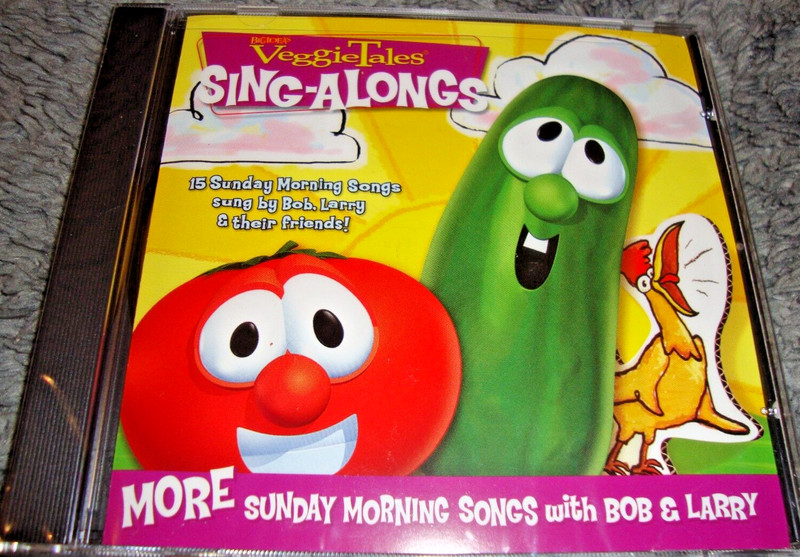 VeggieTales – Sing-Alongs – MORE SUNDAY MORNING SONGS WITH BOB AND LARRY CD T3