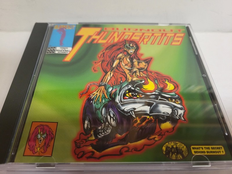 BURNOUT – Thundertits – CD stoner CD in excellent like new condition!