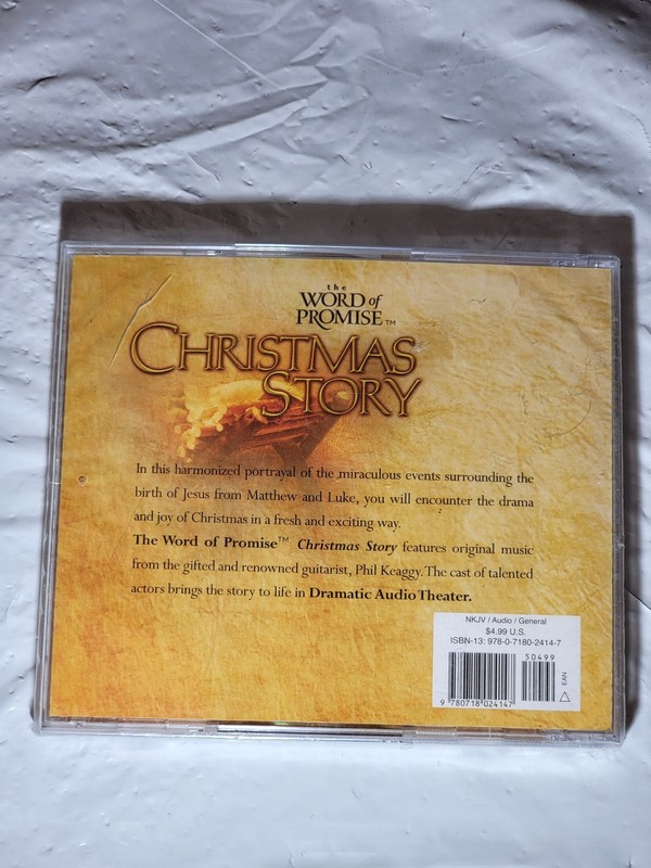 The Word of Promise Christmas Story CD NKJV Audio General Phil Keaggy New gallery