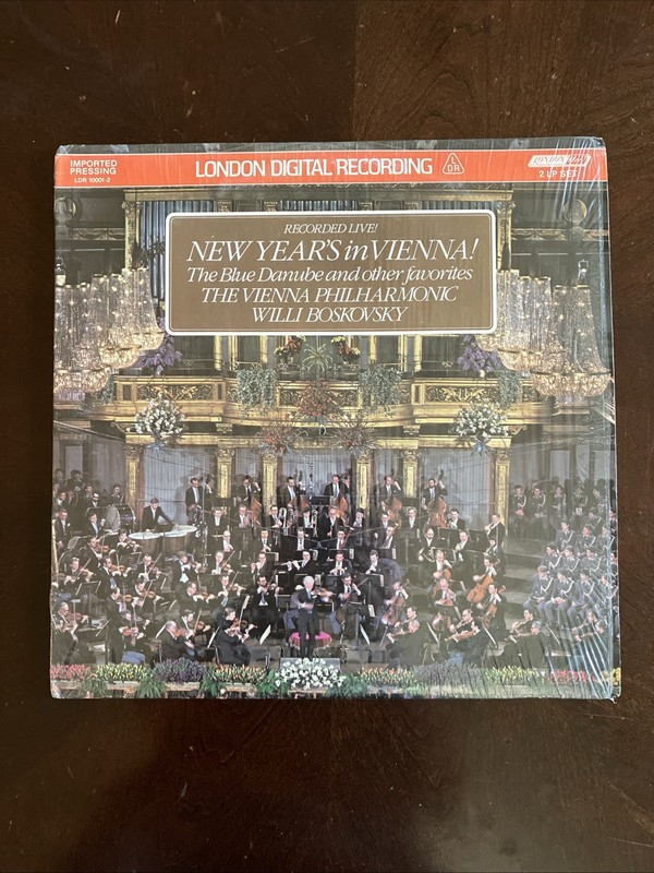 New Year’s In Vienna Blue Danube Vienna Philharmonic Willi Boskovsky LDR 10001-2