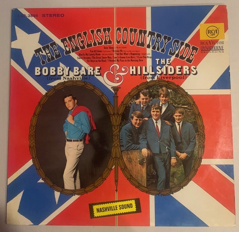 Bobby Bare/The Hillsiders, LP, VG, The English Countryside, LSP-3896, (German)