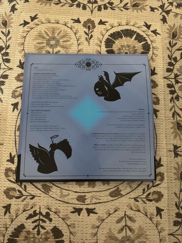 Coraline Vinyl Soundtrack Blue And Purple Swirl Mondo original LP gallery